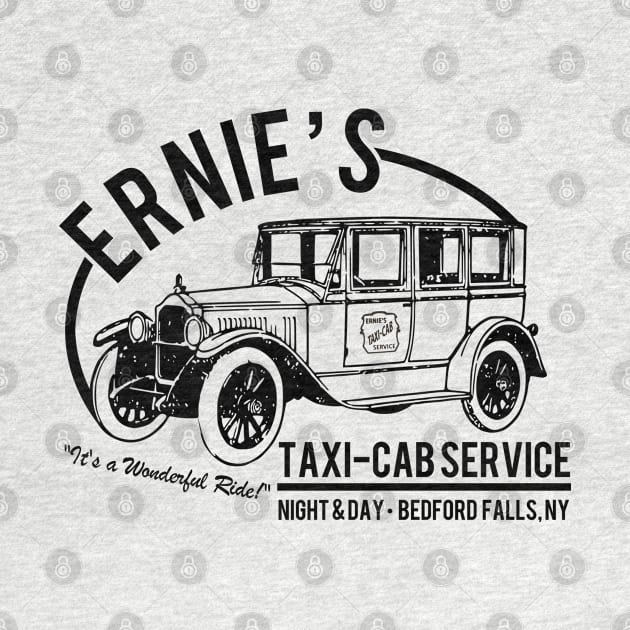 Ernie's Taxi-Cab Service by PopCultureShirts